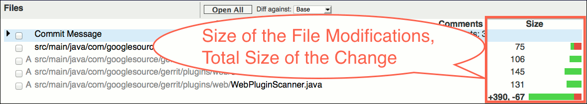 user review ui change screen file list size